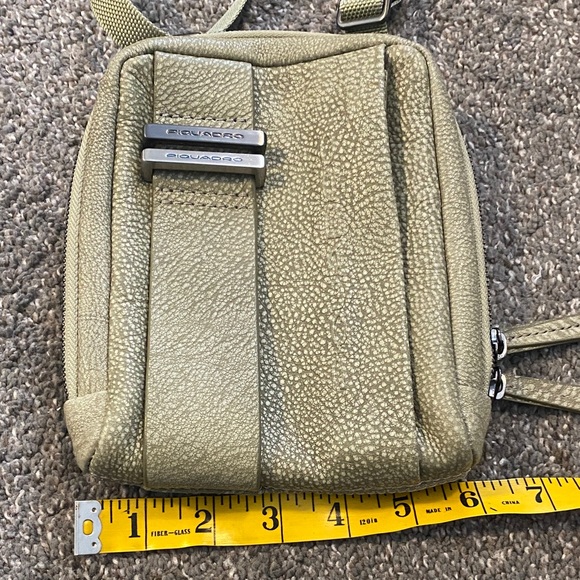 Piquadro Olive Green Crossbody Bag - Picture 10 of 13